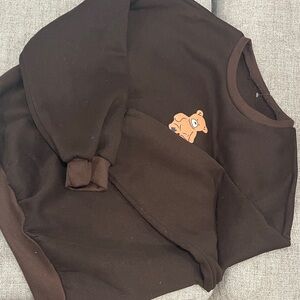 Brown Bear Sweatshirt 🐻